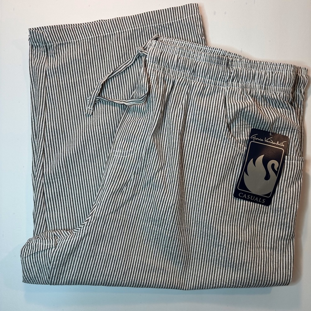 Gloria Vanderbilt cropped pants capris XL